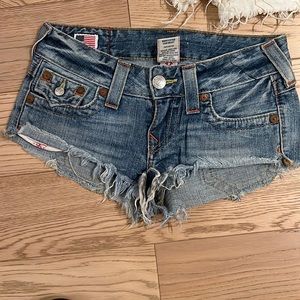 True religion shorts